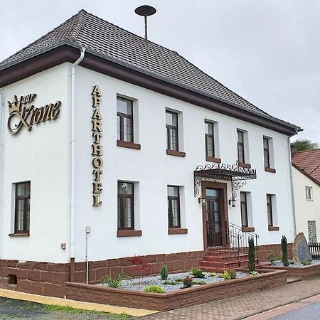 Zur Krone Aparthotel Widdershausen Exterior foto